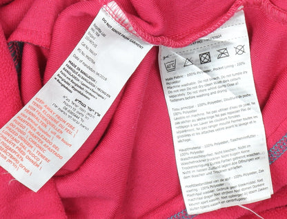 Regatta Girls Pink Fleece Jacket 7-8 Years Activewear