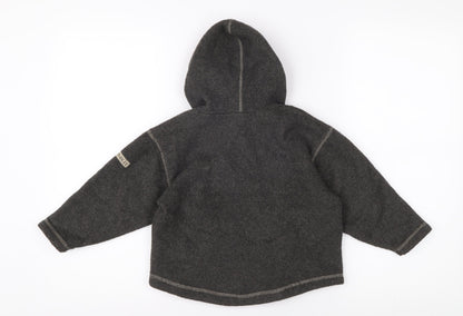 Cherokee Boys Grey Pullover Hoodie, 3-4 Years, Hooded Fleece