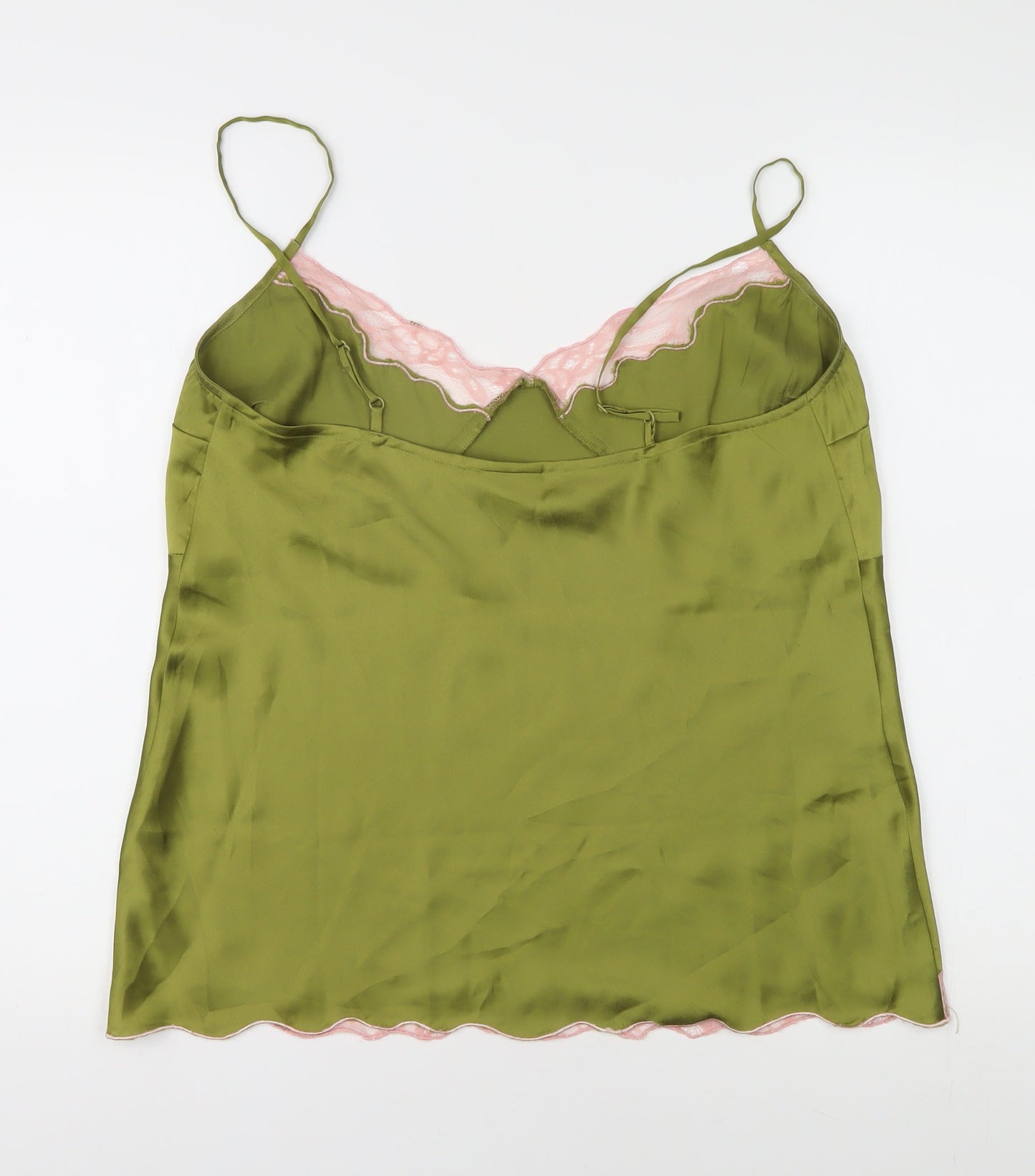 ASOS DESIGN Women's Green Camisole UK 14