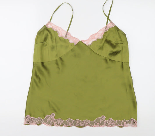 ASOS DESIGN Women's Green Camisole UK 14