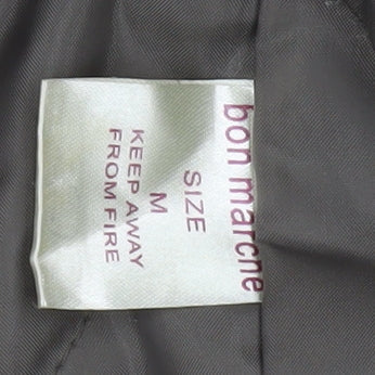 Bon Marché Women's Green Parka Coat M Casual Hooded