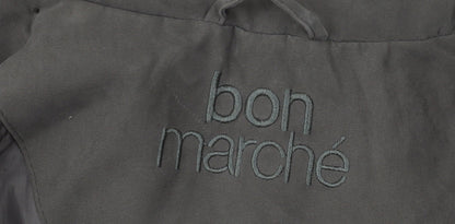 Bon Marché Women's Green Parka Coat M Casual Hooded