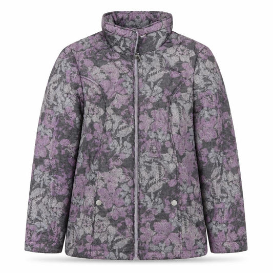 Womens UK Size 10 Bonmarché Multicoloured Puffer Jacket
