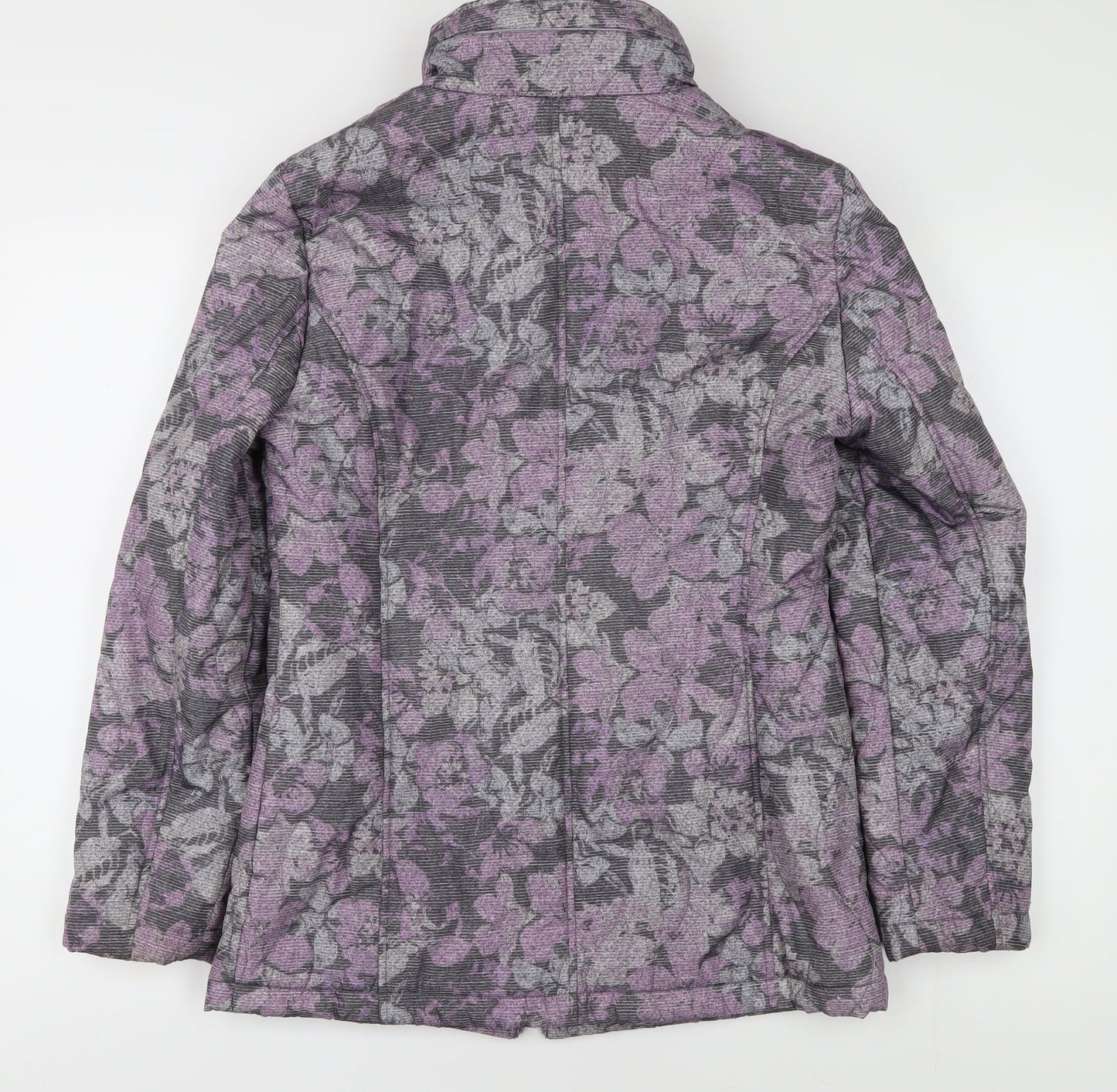 Womens UK Size 10 Bonmarché Multicoloured Puffer Jacket