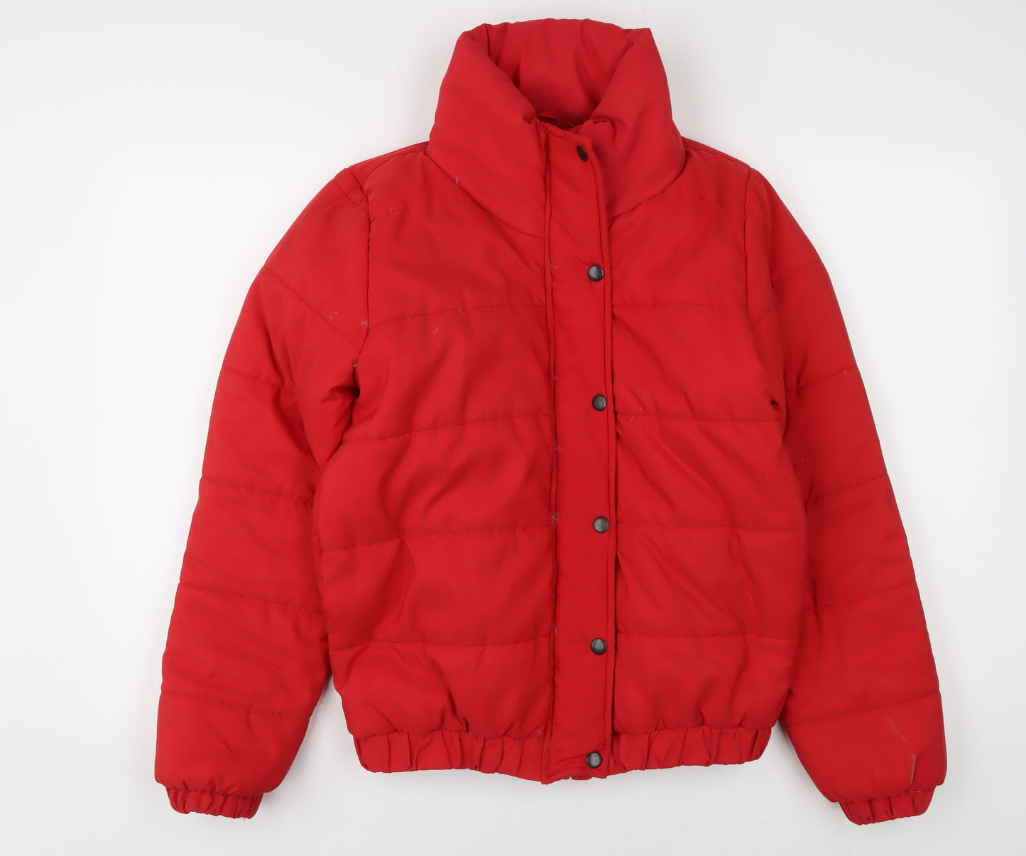 Womens UK Size S Lasula Red Puffer Jacket