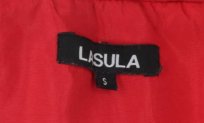 Womens UK Size S Lasula Red Puffer Jacket