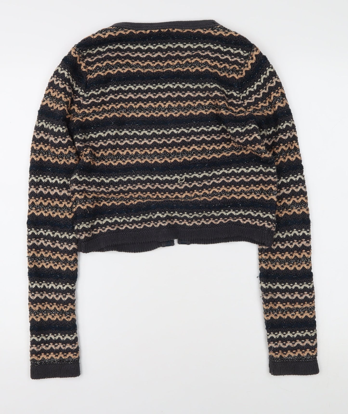 Limited Women's Multicoloured Cardigan, Size 10, Full Zip