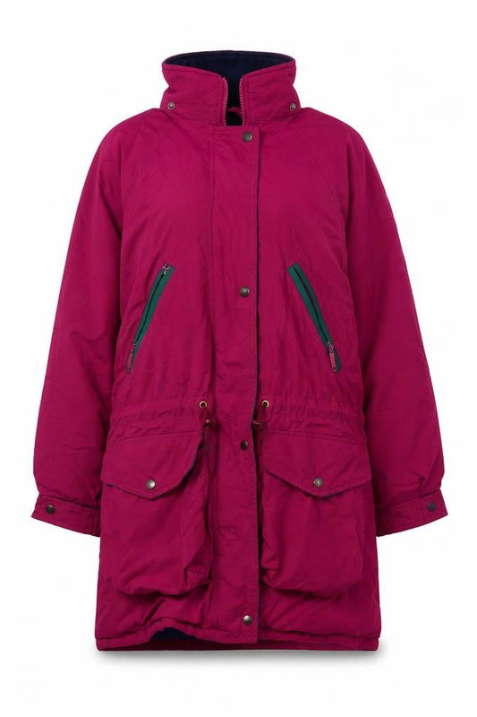 Womens UK Size 14 St Michael Pink Parka Coat