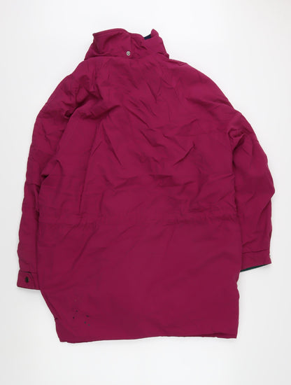 Womens UK Size 14 St Michael Pink Parka Coat