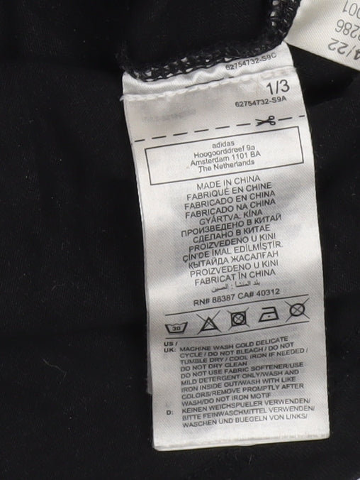 Adidas Men's Black M Short Sleeve T-Shirt