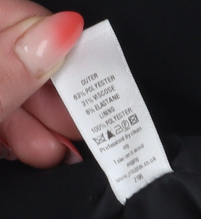 Principles Women’s White and Black Suit Jacket Size 12