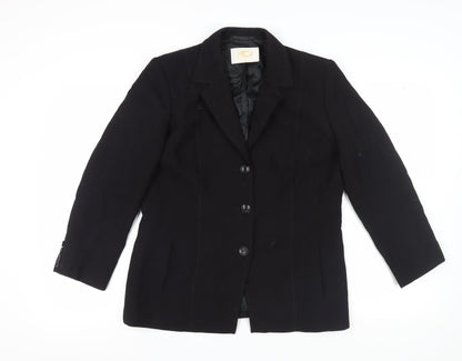 Country Casuals Black Blazer, Women, Size 16, Classic Style