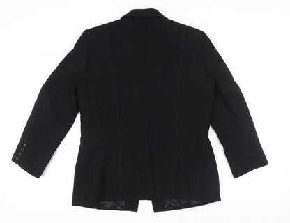 Country Casuals Black Blazer, Women, Size 16, Classic Style