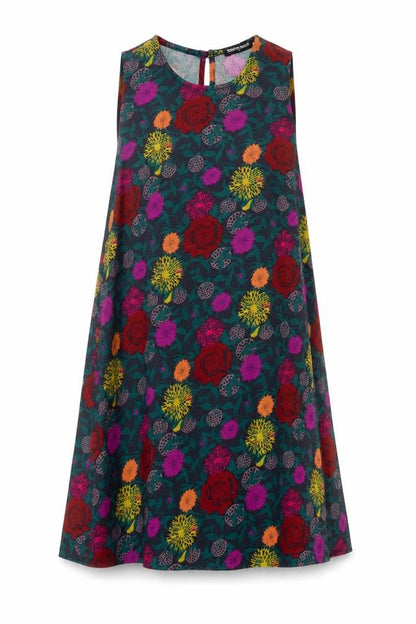 American Apparel Floral Women's Dress M Multicoloured