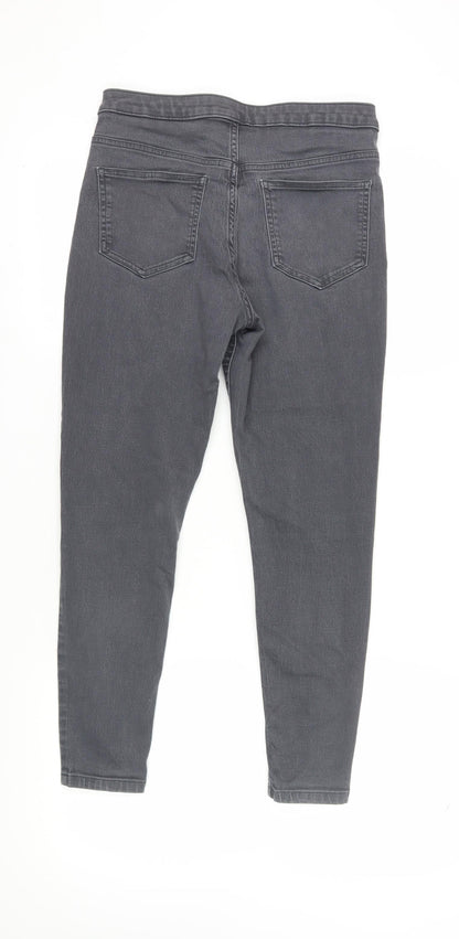Womens UK Size 12 Marks and Spencer Regular Fit Skinny Grey Jeans