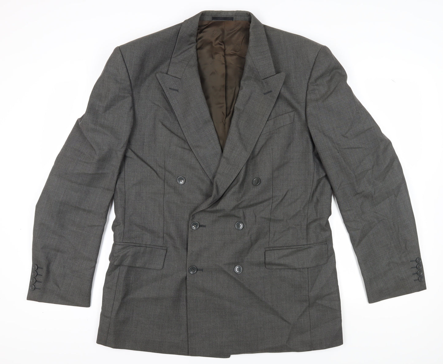 Mens UK Size 42 Savoy Taylors Guild Regular Grey Suit Jacket