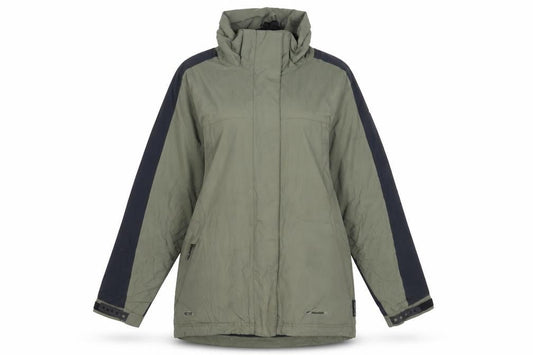 Womens UK Size 16 Mountain Life Green Parka Coat