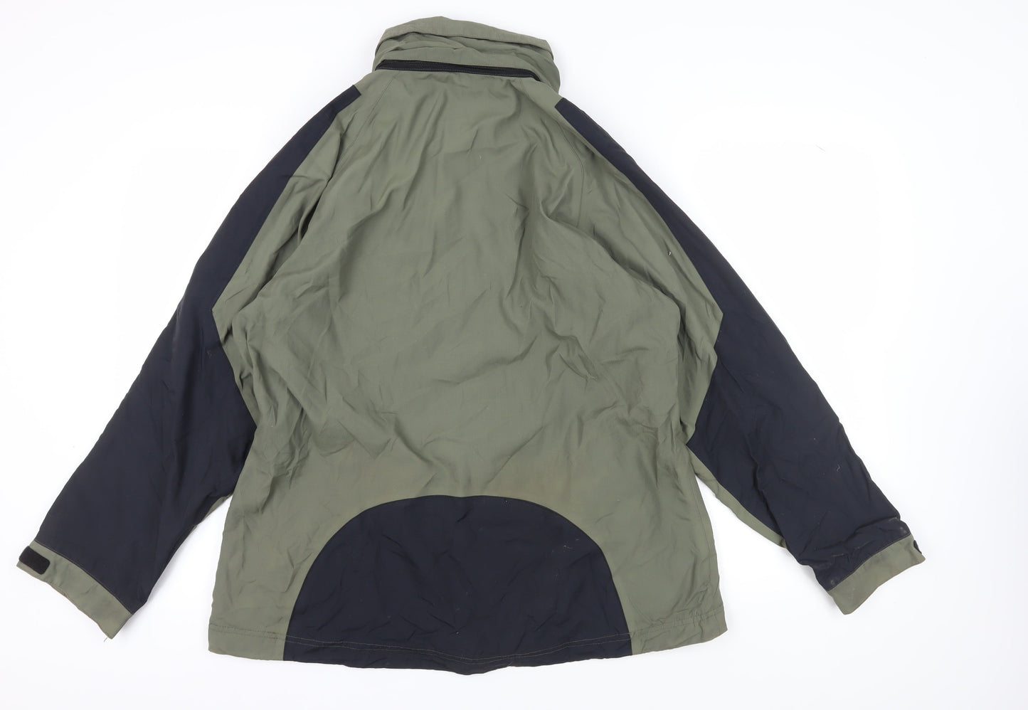 Womens UK Size 16 Mountain Life Green Parka Coat
