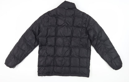 Mens UK Size S Leaveland Black Puffer Jacket