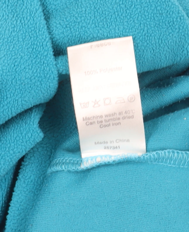 Close-up detail of Granite Outdoors Blue 2XL unisex pullover sweatshirt