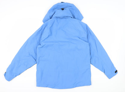 Mens UK Size 38 Skila Blue Parka Coat