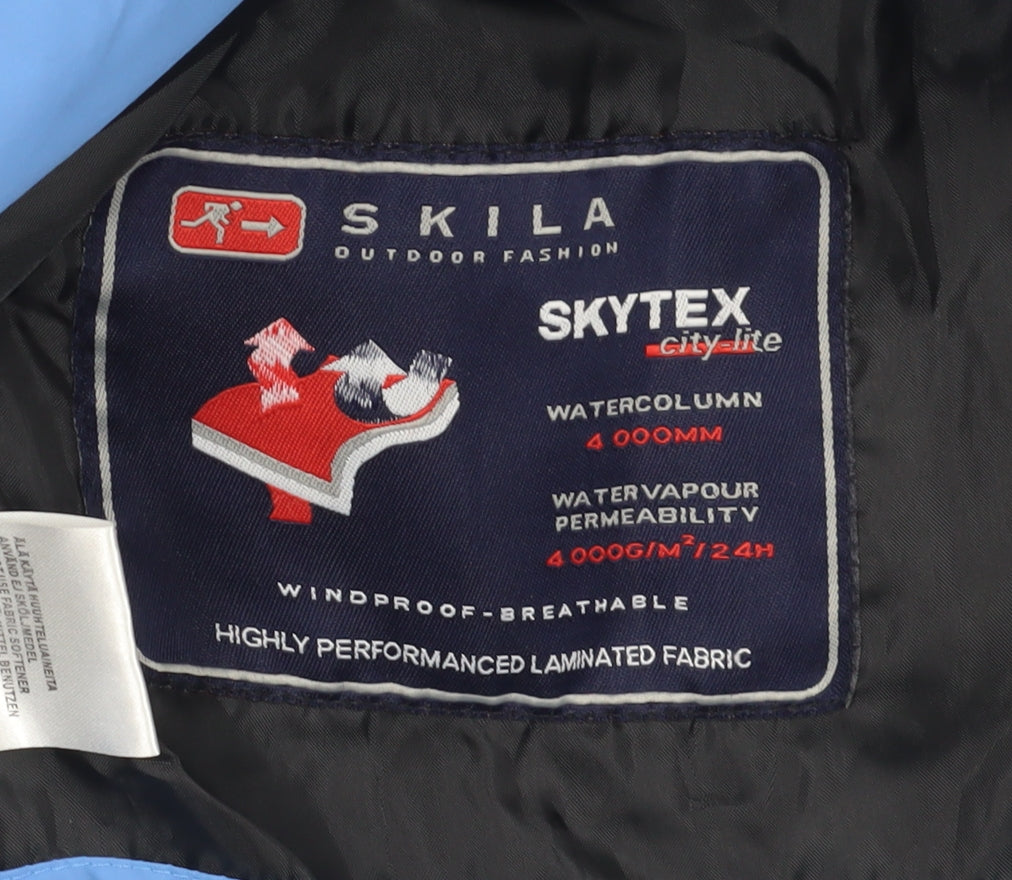 Mens UK Size 38 Skila Blue Parka Coat