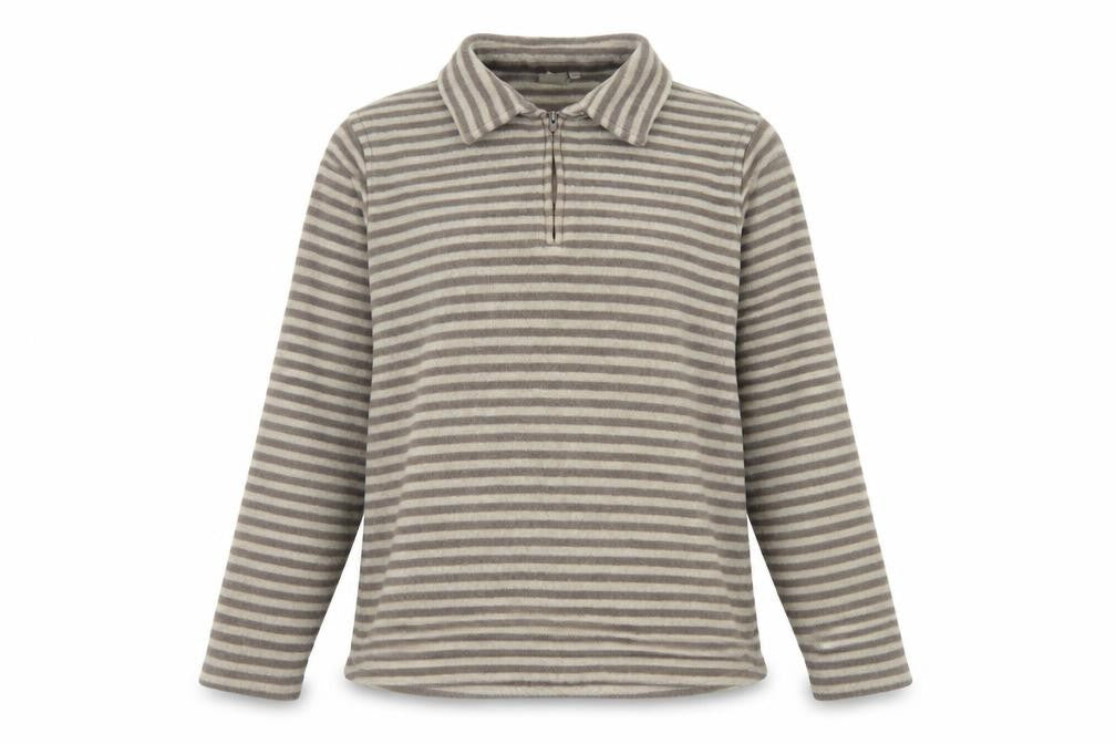 Womens UK Size 12 Cotton Traders Beige Pullover Sweatshirt