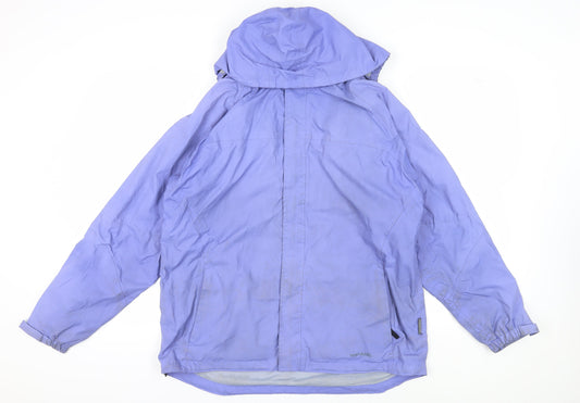 Womens UK Size 14 Target Dry Blue Rain Coat