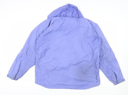 Womens UK Size 14 Target Dry Blue Rain Coat