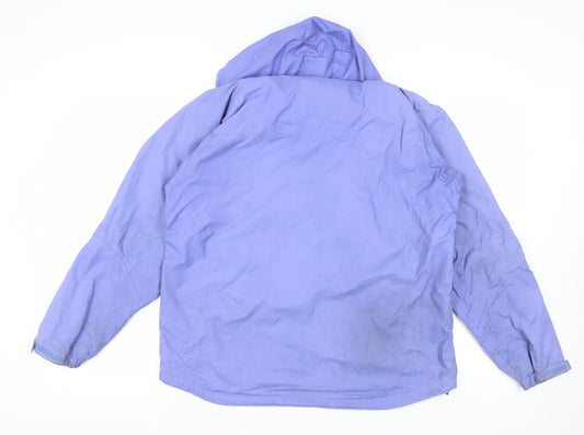 Womens UK Size 14 Target Dry Blue Rain Coat
