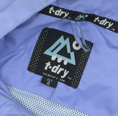 Womens UK Size 14 Target Dry Blue Rain Coat