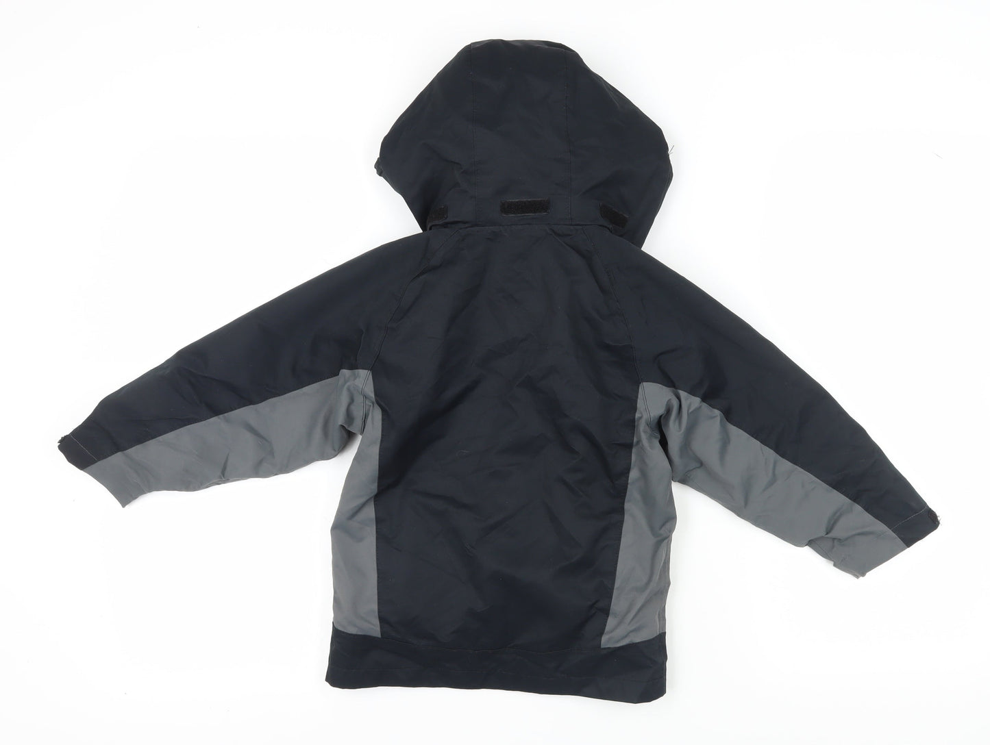 Hi Gear Boys' Black Grey Puffer Jacket 3-4 Years Hooded