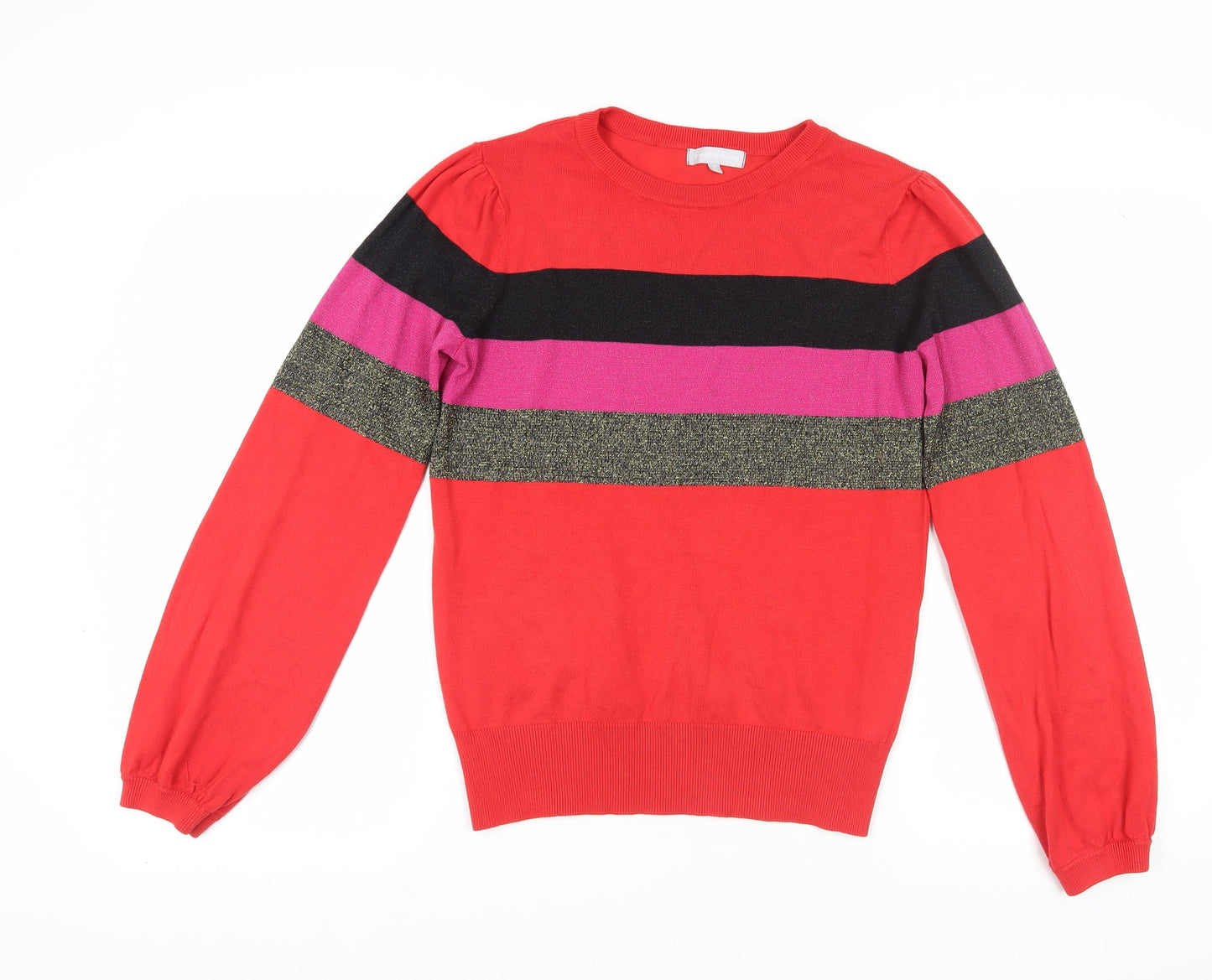 Womens UK Size 12 Red Herring Multicoloured Jumper Jumper