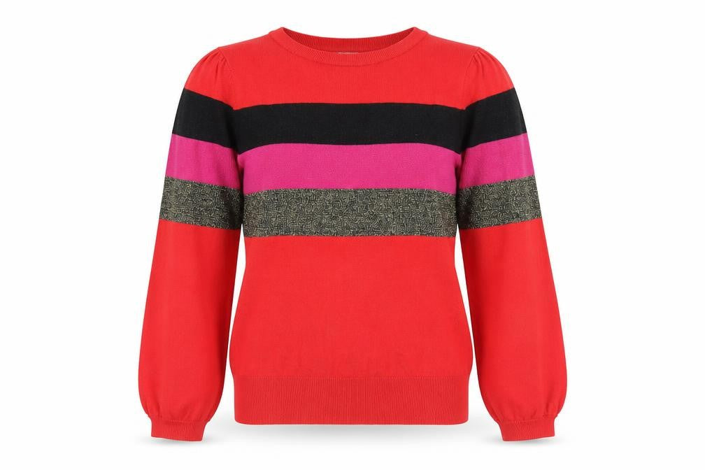 Womens UK Size 12 Red Herring Multicoloured Jumper Jumper
