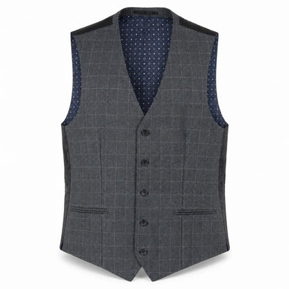 Mens UK Size 40 NEXT Regular Grey Suit Waistcoat