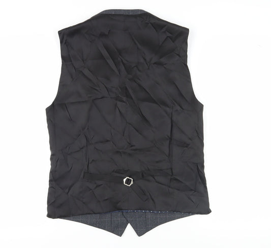Mens UK Size 40 NEXT Regular Grey Suit Waistcoat