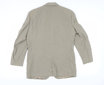 Mens UK Size 38 Linea Regular Beige Suit Jacket