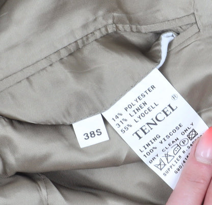 Mens UK Size 38 Linea Regular Beige Suit Jacket