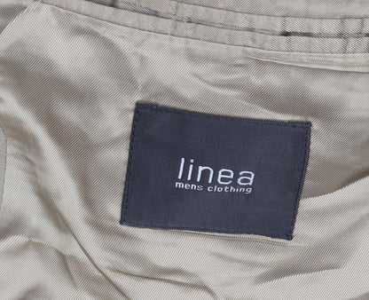 Mens UK Size 38 Linea Regular Beige Suit Jacket