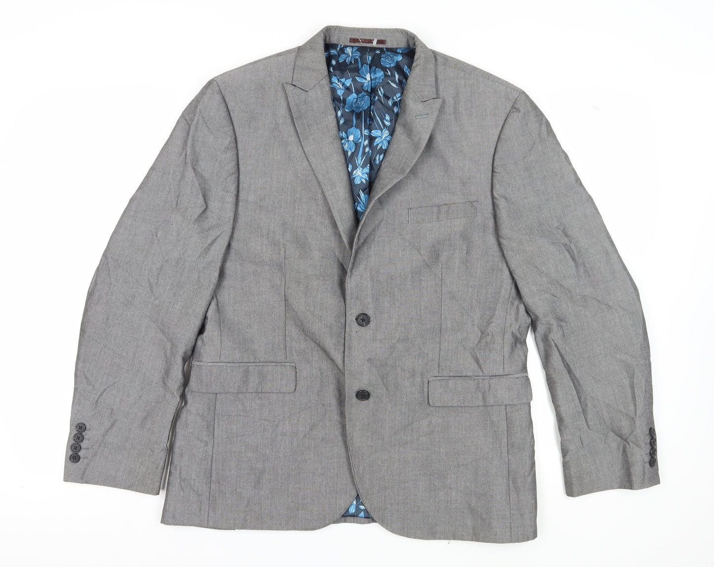 Mens UK Size 42 NEXT Regular Grey Suit Jacket