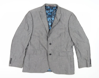 Mens UK Size 42 NEXT Regular Grey Suit Jacket
