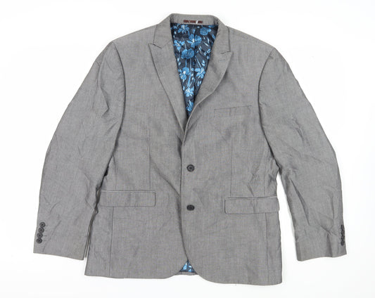 Mens UK Size 42 NEXT Regular Grey Suit Jacket