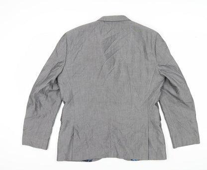 Mens UK Size 42 NEXT Regular Grey Suit Jacket