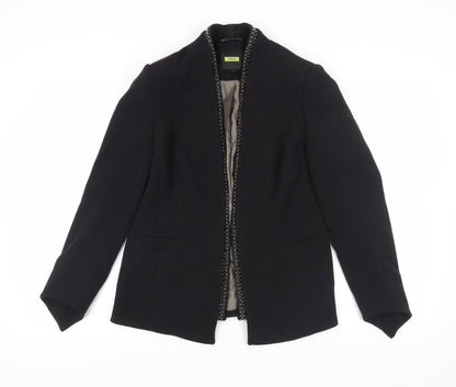 Next Women's Black Blazer, Size 14, Elegant Woven Business Wear