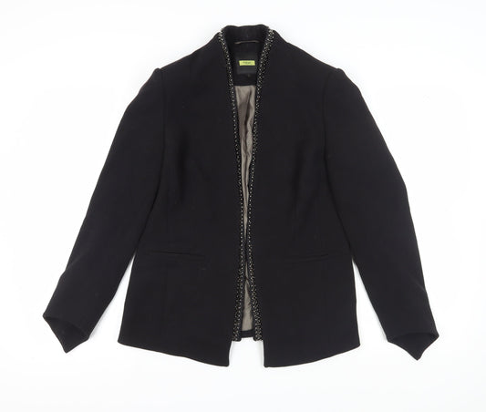 Next Women's Black Blazer, Size 14, Elegant Woven Business Wear