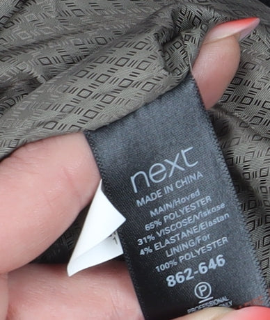 Next Women's Black Blazer, Size 14, Elegant Woven Business Wear