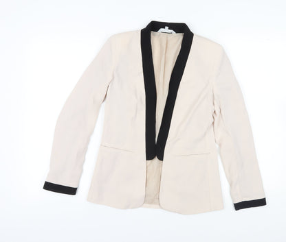 Red Herring Women's Beige Tuxedo Blazer Size 8
