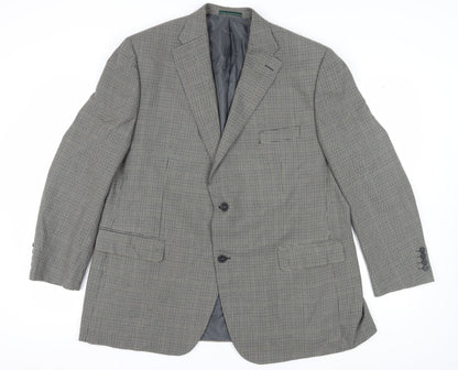 Mens UK Size 48 Greenwoods Regular Grey Suit Jacket