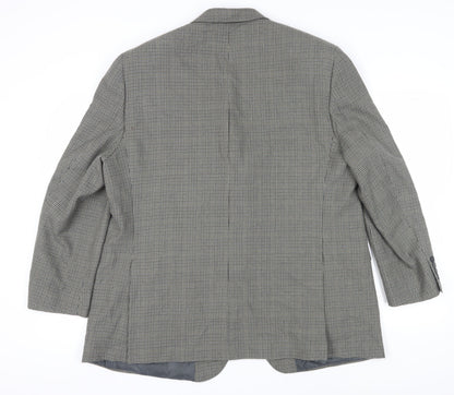 Mens UK Size 48 Greenwoods Regular Grey Suit Jacket