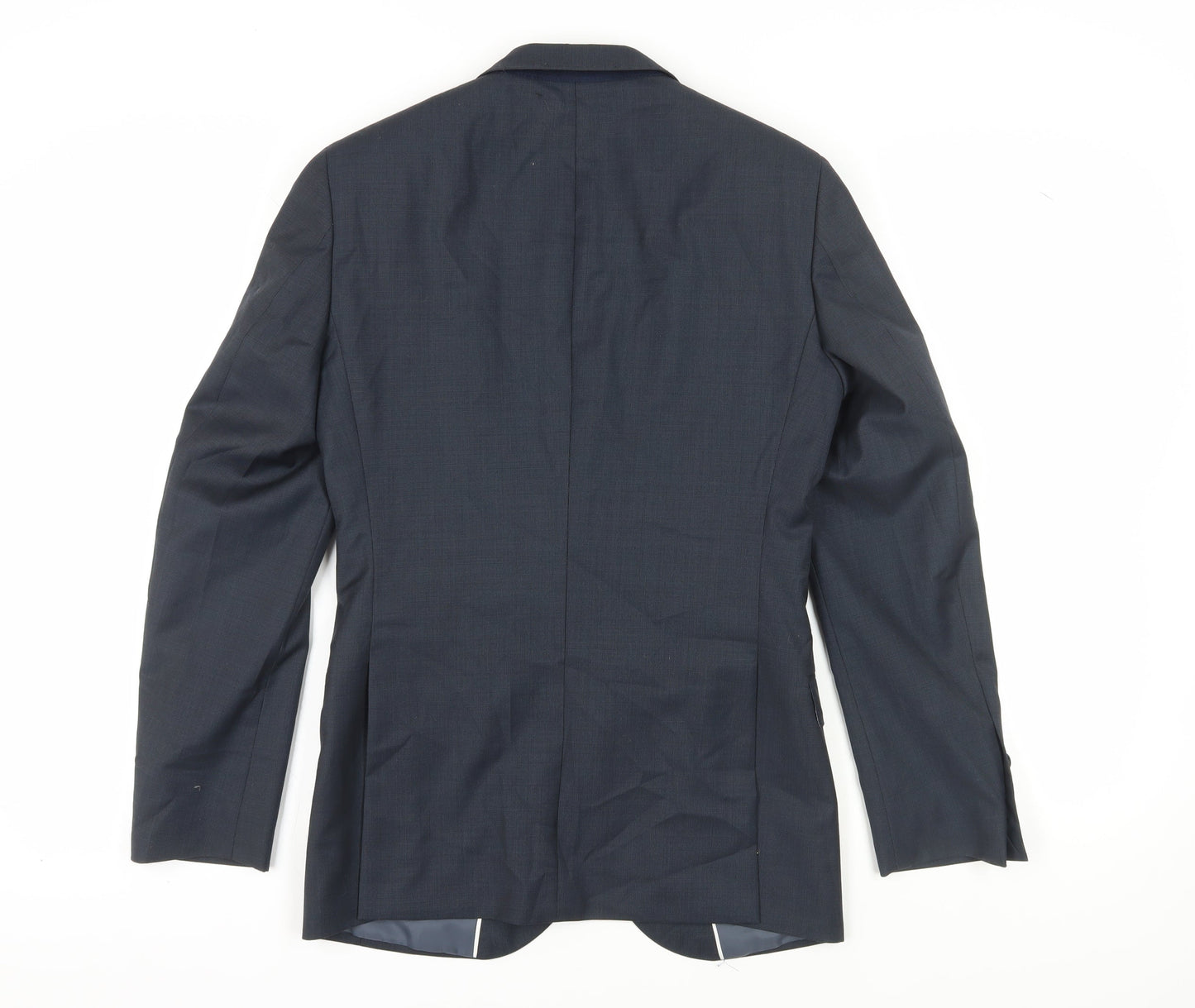 Mens UK Size 36 French Connection Regular Blue Suit Jacket